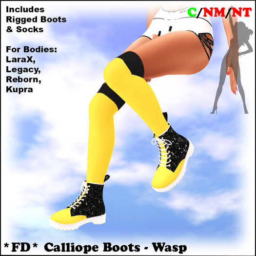 *FD* Calliope Boots [Boxed] Wasp