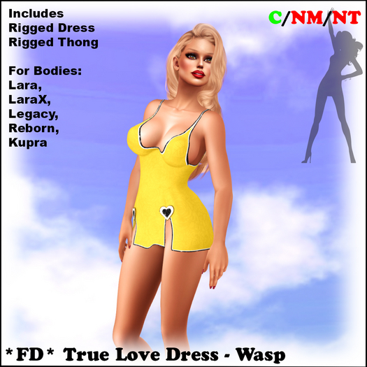 *FD* True Love Dress [Boxed] Wasp