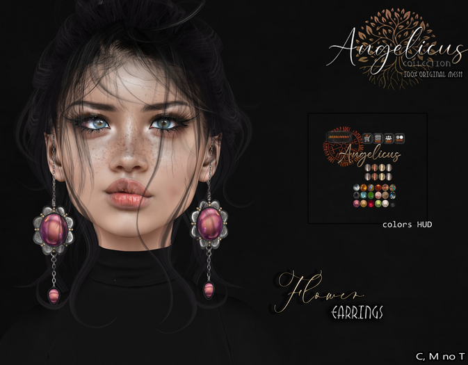 .AngelicUs..Flower earrings