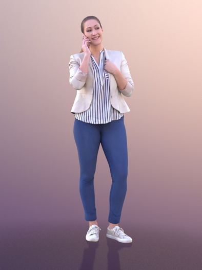 3D Mesh Full Prime 3D PEOPLE 27070076 _Rocio_100k