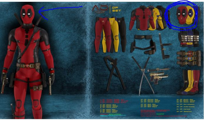 [AD] Atmos Design - DP - 07 MASK RED (GIANNI)