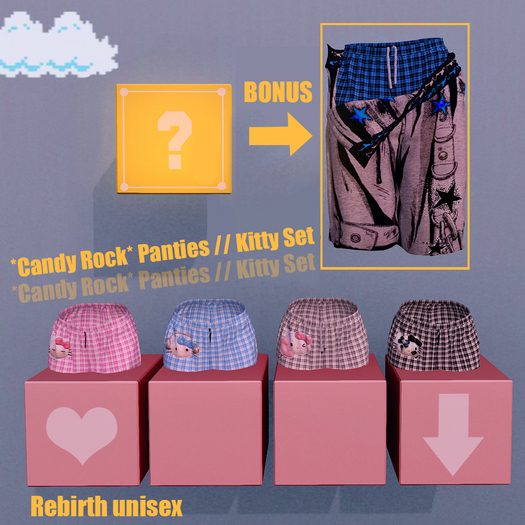 SOFISH // Candy Rock // Panties // Kitty Set // Update