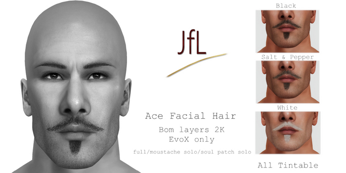 JfL Ace Facial Hair 2K