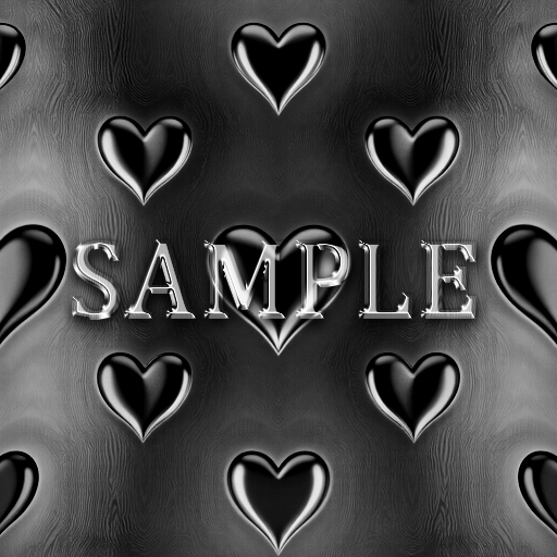 Zoy Texture [ Metallic Hearts Seamless 02 ] A