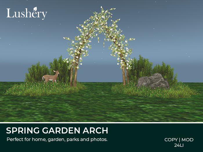 [LUSHERY] Spring Garden Arch