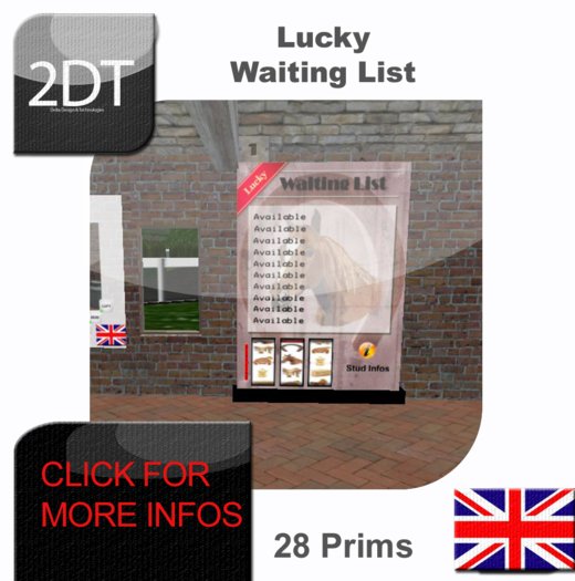 Lucky Waiting List trans (horse version) 