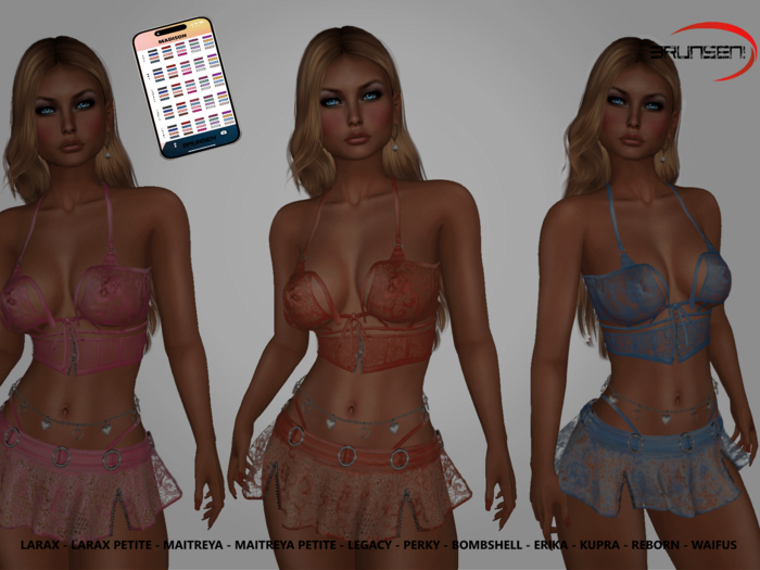 Brunsen:::Madison Sexy Outffit Fatpack