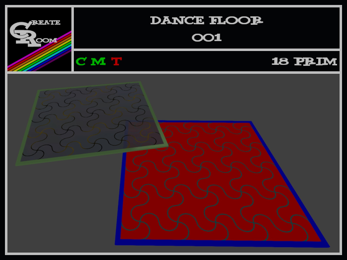 CreateRoom - Dance Floor 001