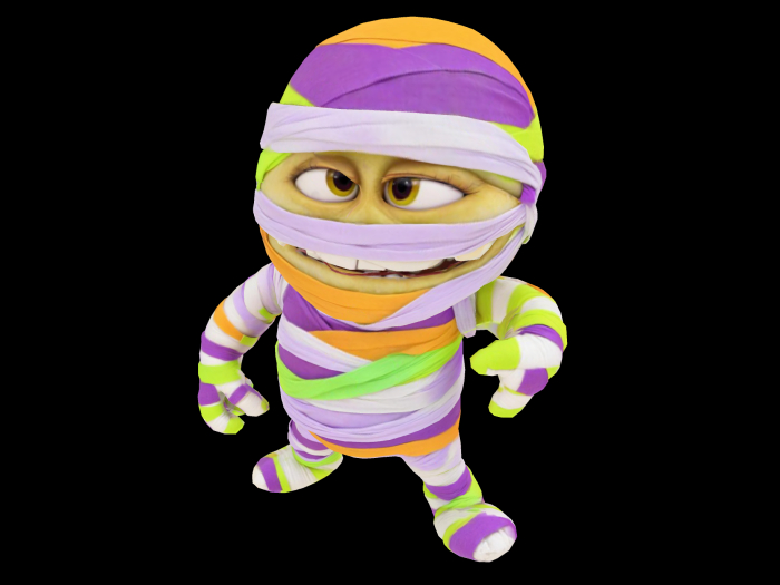 HB: Neon Mummy Statue FuLL PERM