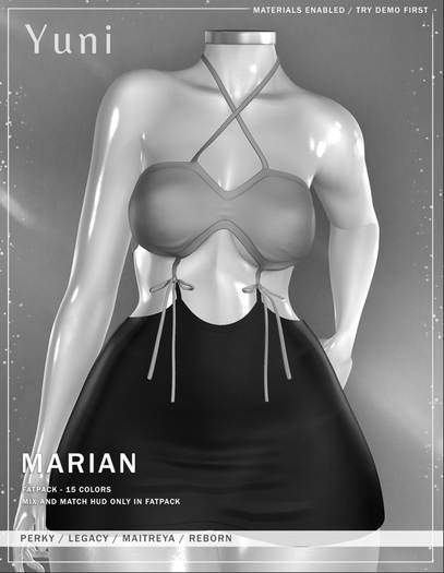 Yuni - Marian Dress - Fatpack (ADD ME) DEMO