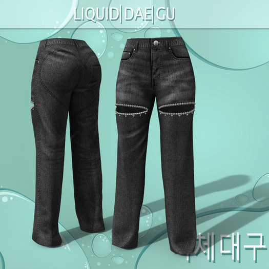 Dark Grey Cut Jeans Legacy