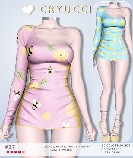 Cryucci #37 DRESS & HEELS FATPACK