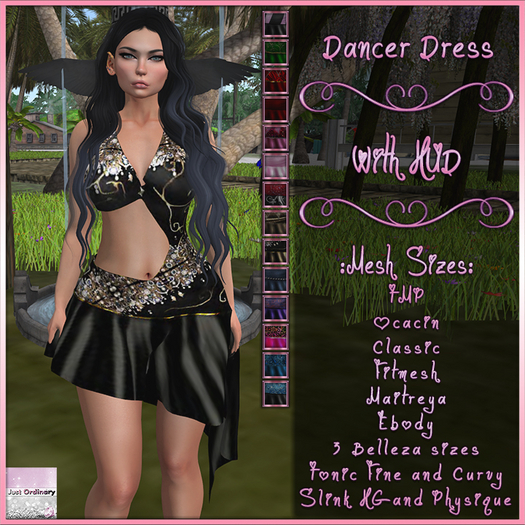 Dancer Dress With Hud
