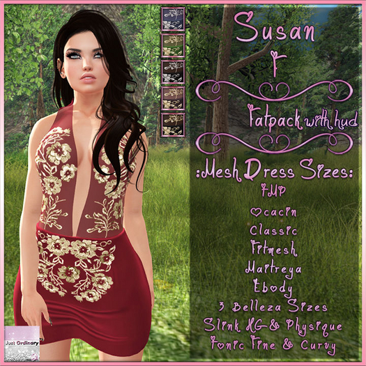 Susan Dress With Hud F
