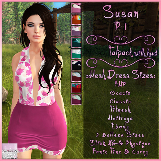 Susan Dress With Hud P1