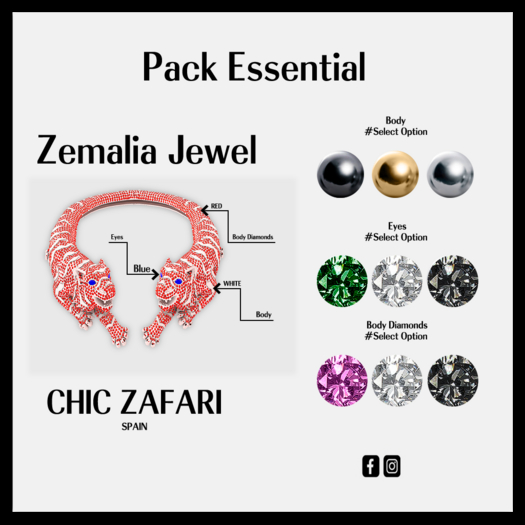 CZ Zemalia Necklace Atelier ESSENTIAL