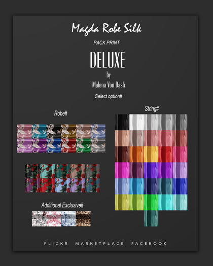 MVD Magda Robe -PACK DELUXE PRINT