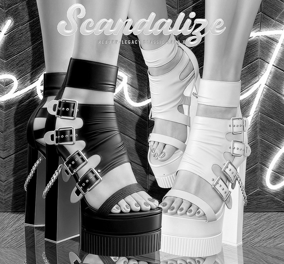 Unpack-SCANDALIZE VERRITY HEELS DEMO