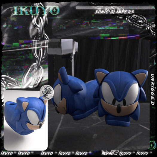 #IK Sonic Slippers