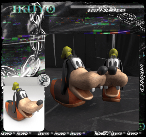 #IK Goofy Slippers