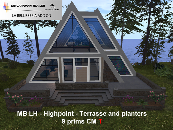 MB LH - Highpoint - Terrasse and planters box
