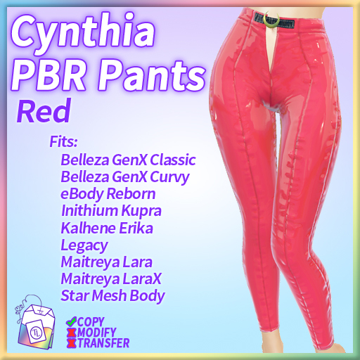 ~TL~ Cynthia PBR Pants Red