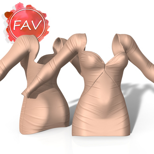 Beige Dance Dress Bombshell