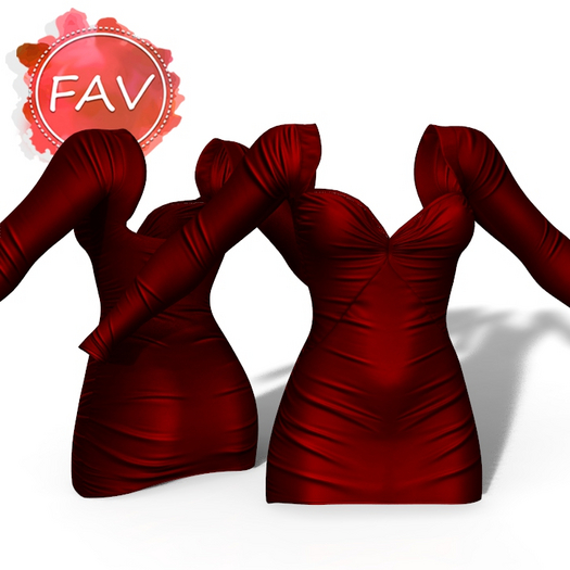 Red Dance Dress Bombshell