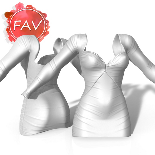 White Dance Dress Bombshell