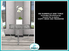 DB GABRIELLE SIDE TABLE add me