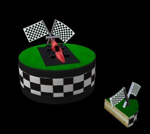 Race Car Cake