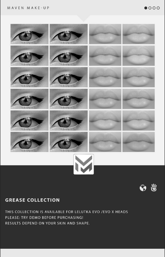 .: MAVEN :. GREASE HD EYESHADOW & LIPSTICKS COLLECTION DEMO