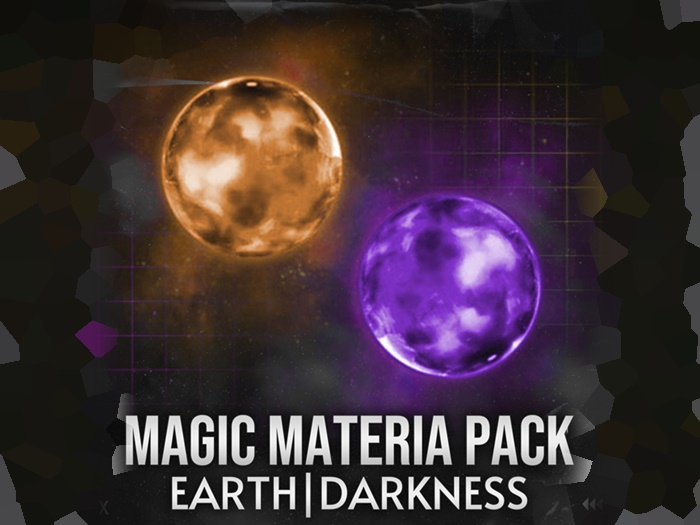 [TREVOR] - SWORD MAGIC MATERIA - (EARTH / DARKNESS)