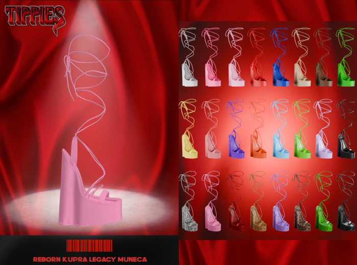 TIPPIES. Nova Heels In Pink