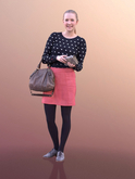 3D Mesh Full Prime 3D PEOPLE _Anna_100k