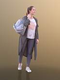 3D Mesh Full Prime 3D PEOPLE _Rocio_100k