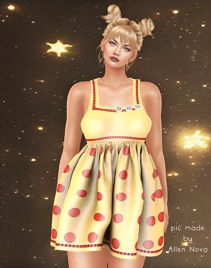 * Jodie * Orange Dress 3 - Maitreya - SALE !