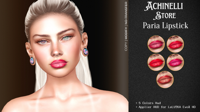 Achinelli / Paria Lipstick