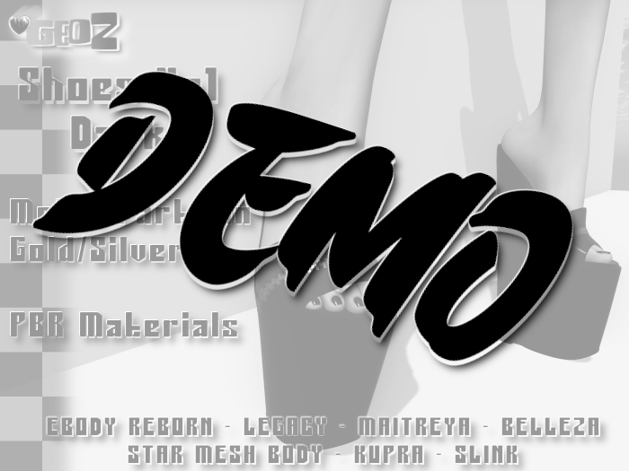 GeoZ - Shoes No1 Dark (DEMO)