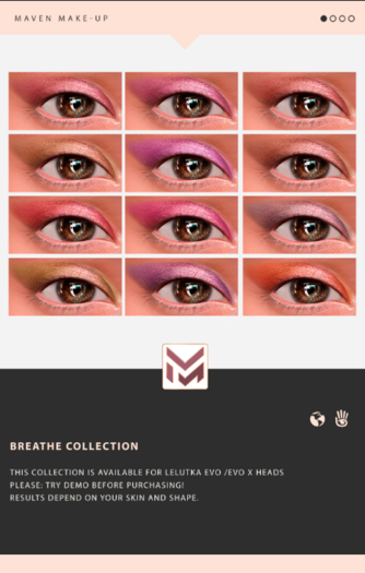 .: MAVEN :. BREATHE HD EYESHADOWS FATPACK
