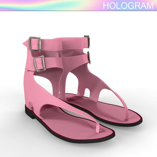 Pink Strap Sandals Reborn