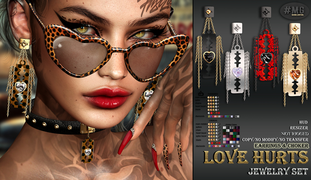 #MG - Love hurts - Jewelry set