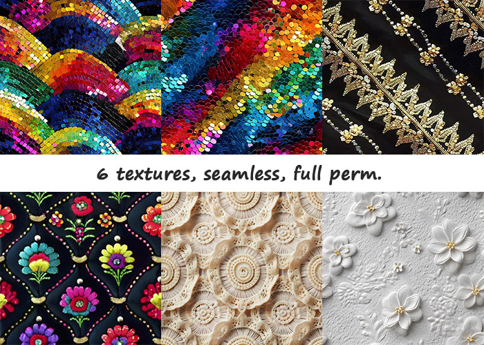 6  Seamless  Textures  Mix  2 FP