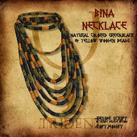 Bina Necklace [Green] 