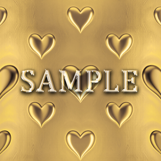 Zoy Texture [ Metallic Hearts Seamless 02 ] B