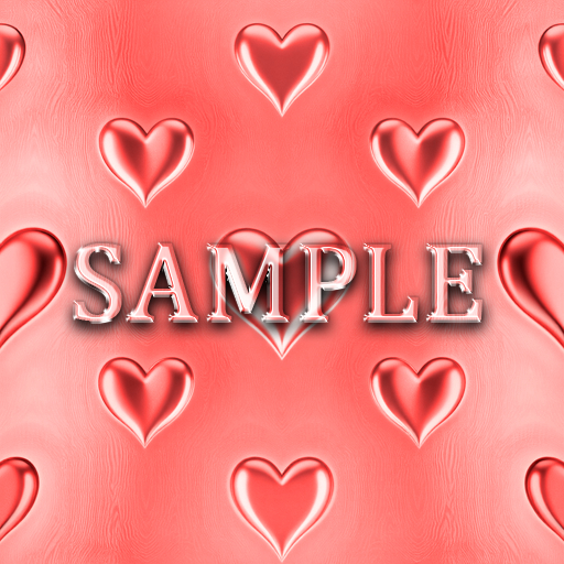 Zoy Texture [ Metallic Hearts Seamless 02 ] F