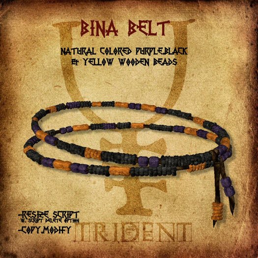 Bina Belt [Purple] 
