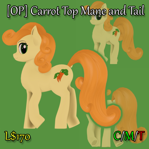 [OP] Carrot Top Mane and Tail