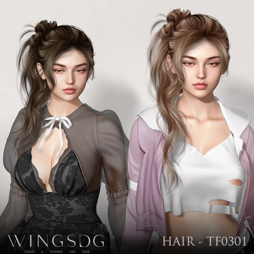 WINGS-HAIR-TF0301 Blondes & Reds (Pack)