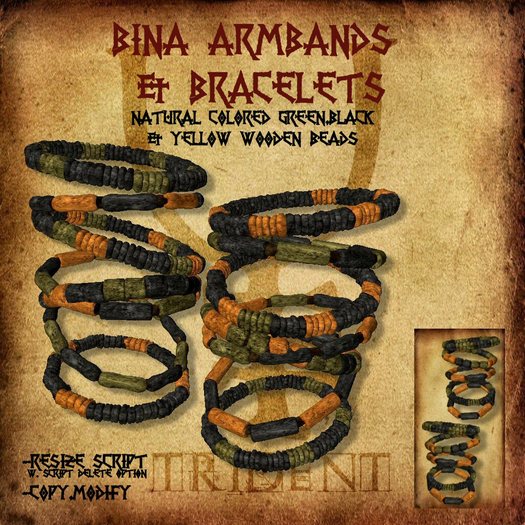 Bina Armbands & Bracelets [Green]